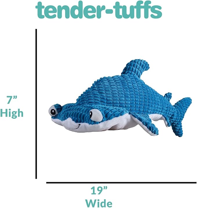 Snuggle Puppy Peluche Tiburón Martillo para Perros Grandes miniatura 8