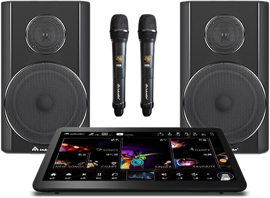 DAMIN800 4TB 15.6" MIC 音王 Karaoke Player Intelligent Voice Keying Machine