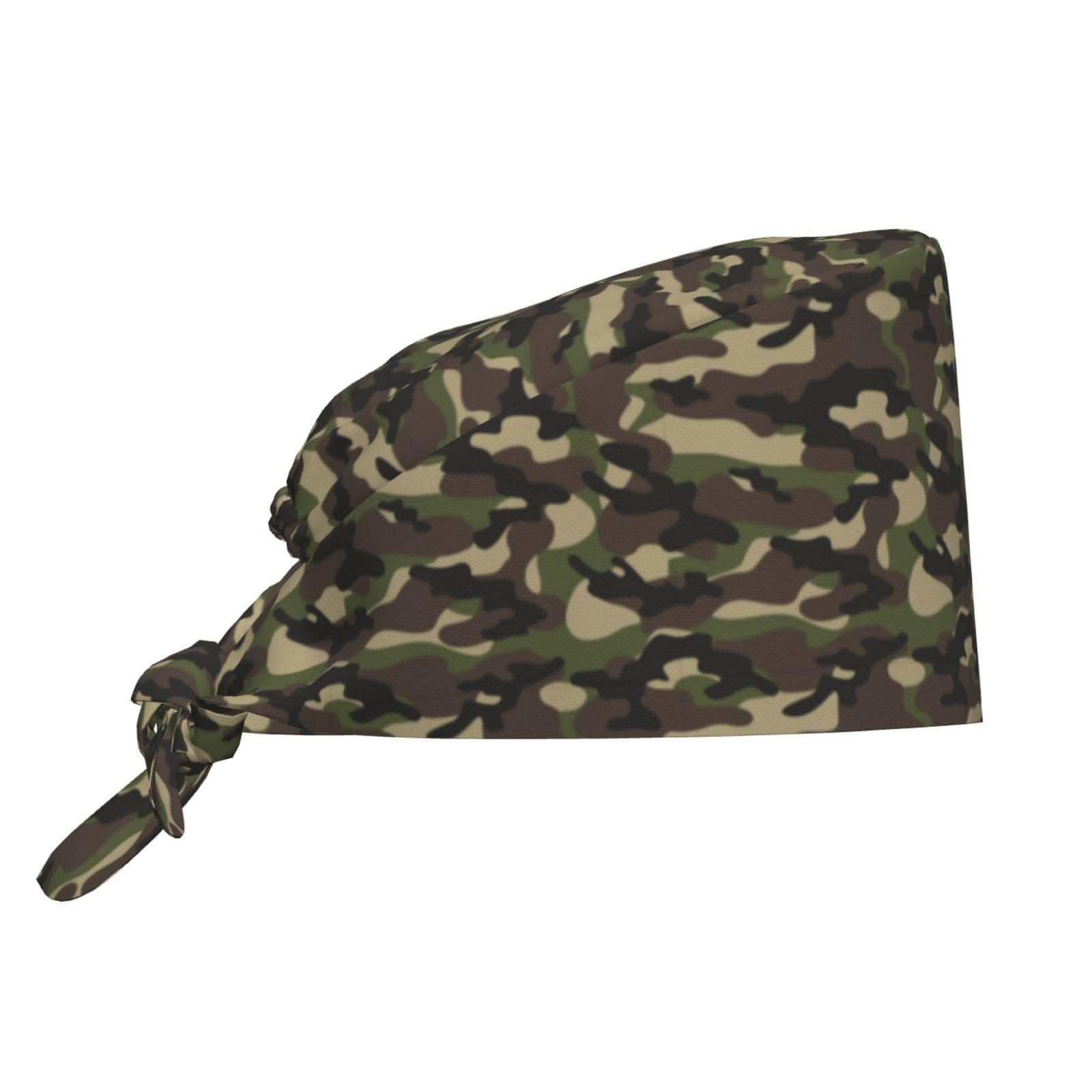 WILL BUDXEG Working Cap with Sweatband for Women Men, Adjustable Cleaning Working Hats, Nurse Surgical Caps(Tie Back)