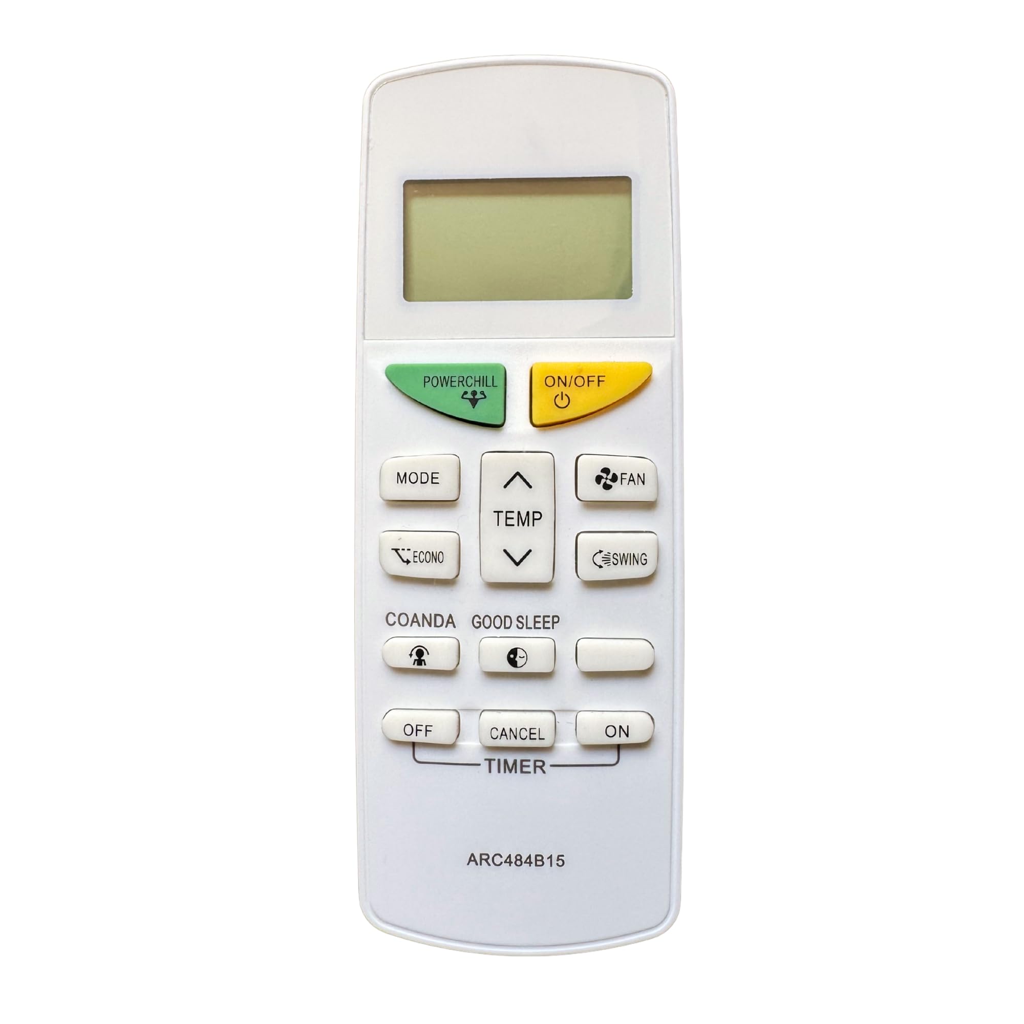 AC Remote Control Compatible with Daikin (Support Good Sleep Function) Split/Window Air Conditioner | Model No. AC-132H | Please Match with Image Before Ordering-image-1