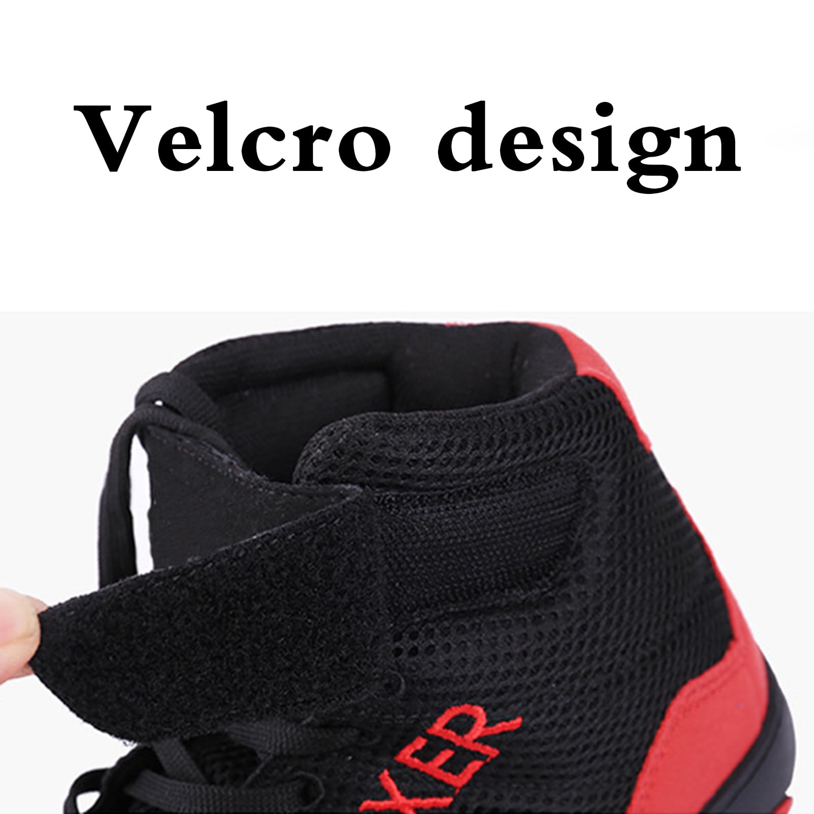 Botas Boxeo Mujer,Zapatillas De Deporte De Boxeo,Core Botas De Lucha,Comodidad Ligero,Respirable Antideslizante,con Malla Transpirable,para Fitness,Deportes,Sanda,CompeticióN,Entrenamiento