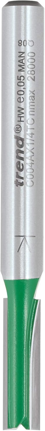 Trend C004AX1/4TC Router bit, Black