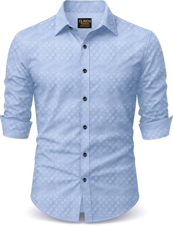 Image of Men Linen Cotton Full Sleeve Shirt for Man | Mens Casual Shirt |Shirts for Men Stylish | Men Shirts | Casual Business Party Festival Regular Fit