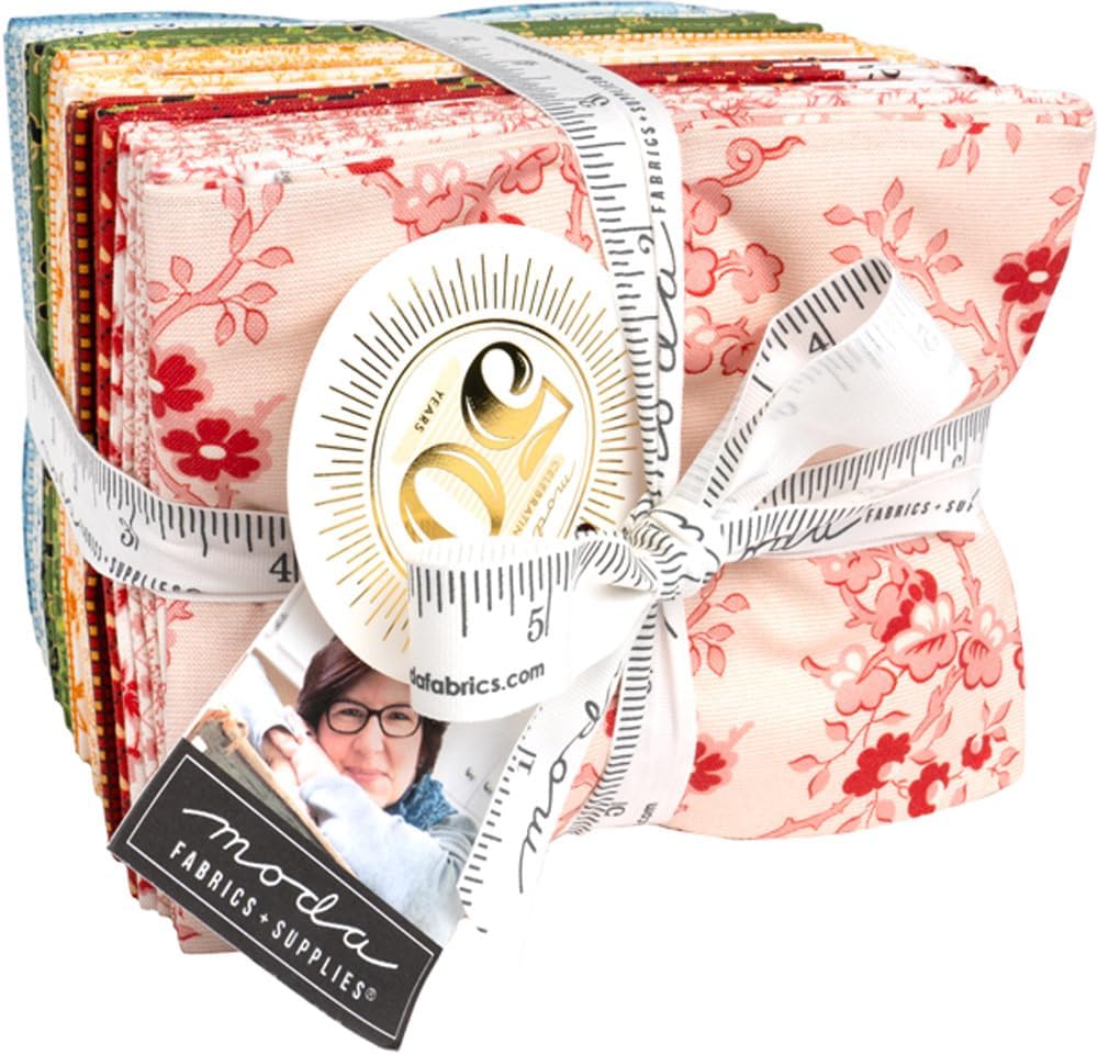 Betsy Chutchian Sally's Stitches 32 Fat Quarters Moda Fabrics 31710AB