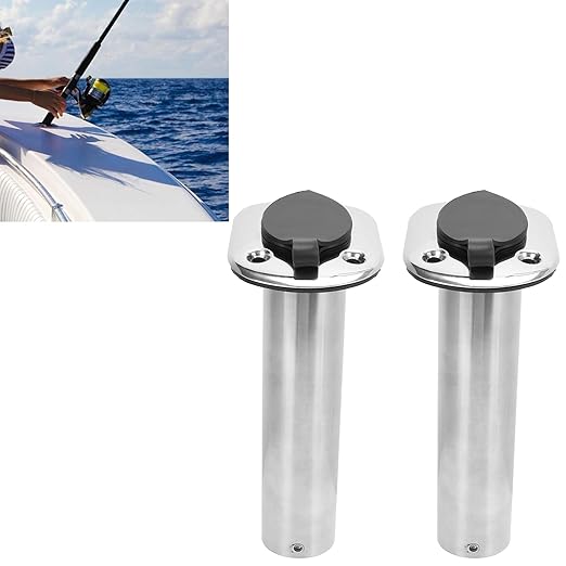 Ubersweet Rod Holder, 15 Degree Fishing Rod Holder High Hardness Sun Resistant Heavy Duty for Yatcht