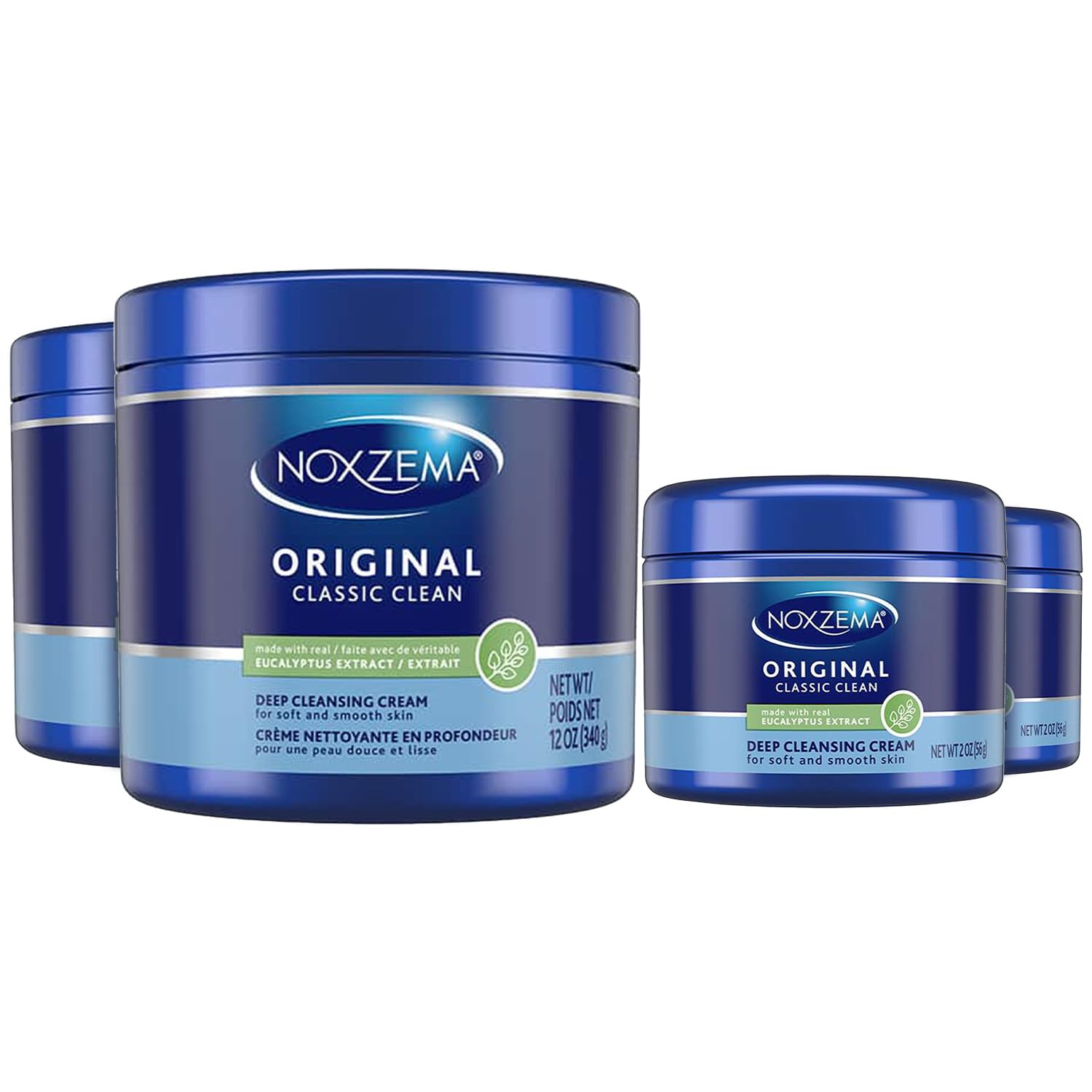 Amazon.com: Noxzema Original Deep Cleansing Cream 2-Size Bundle