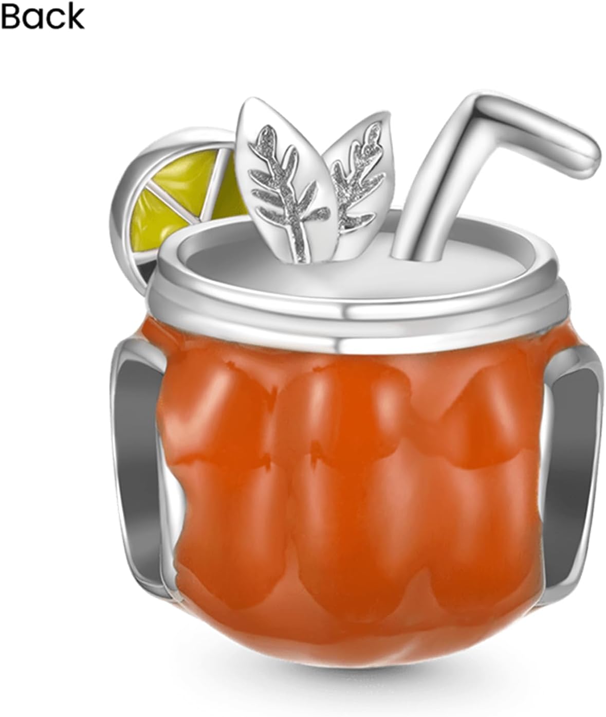 GNOCE Halloween Pumpkin Drink Charms for Bracelet 925 Sterling Silver Bead Charms for Bracelet/Necklace Jewelry Gift For Women Mother's Day - Image 2