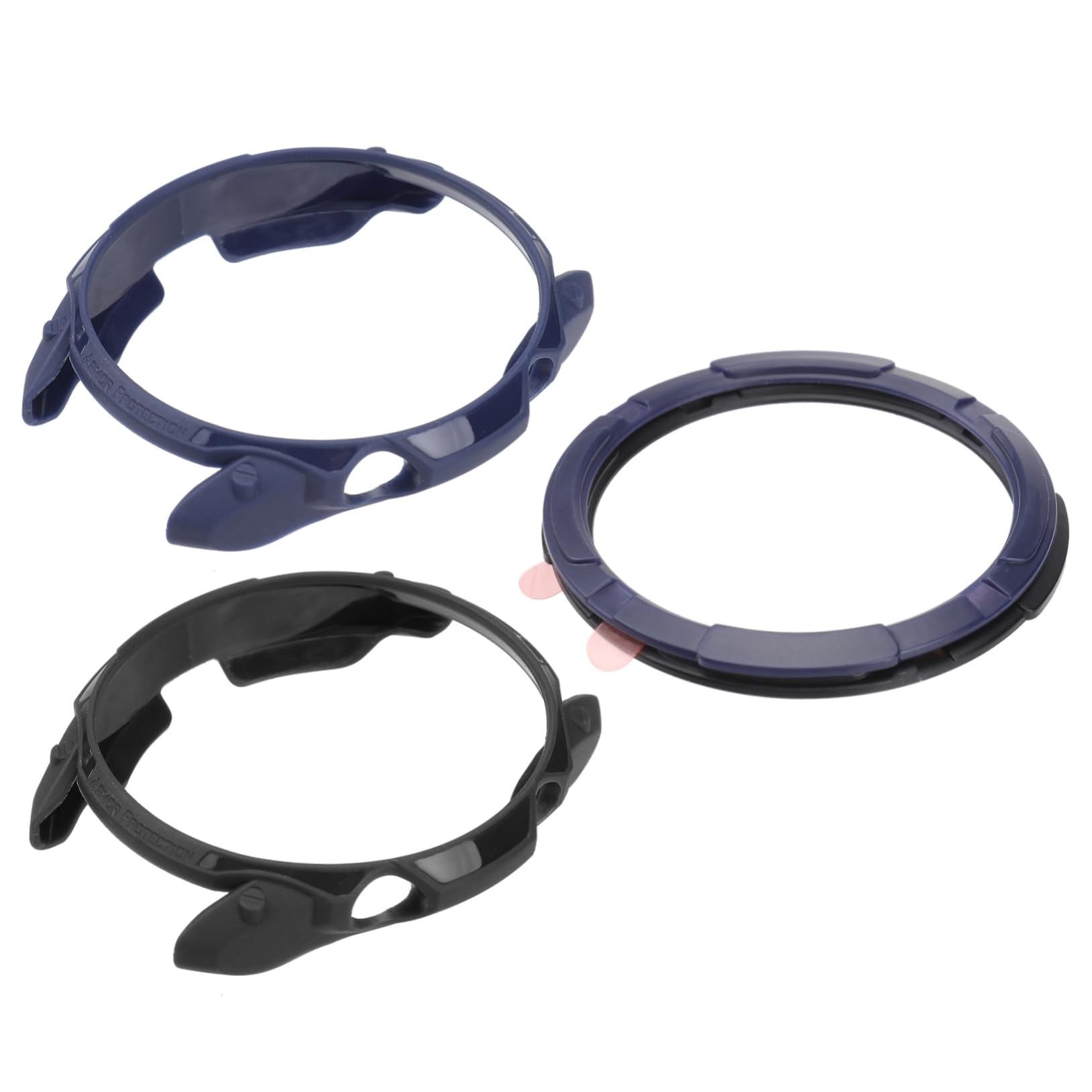 OSALADI 3 Sets Bezel Ring Smartwatch Cases Protection Ring Watch Protection Cover Watch Case Cover Rhinestone Watch Cover Bumper Waterproof Watch Smart Watch Shell Major TPU Screen Frame