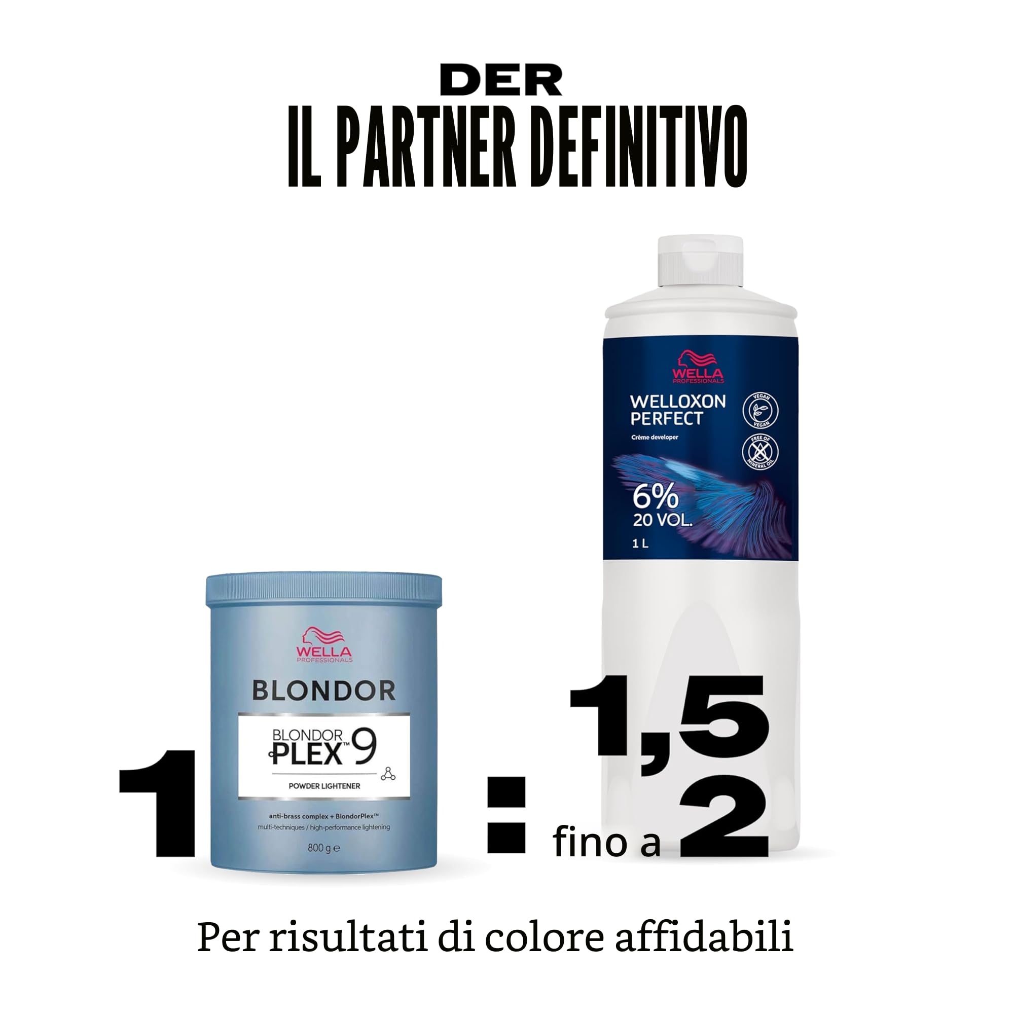 WELLA PROFESSIONALS Blondor Plex9 Powder Lightener 800 g