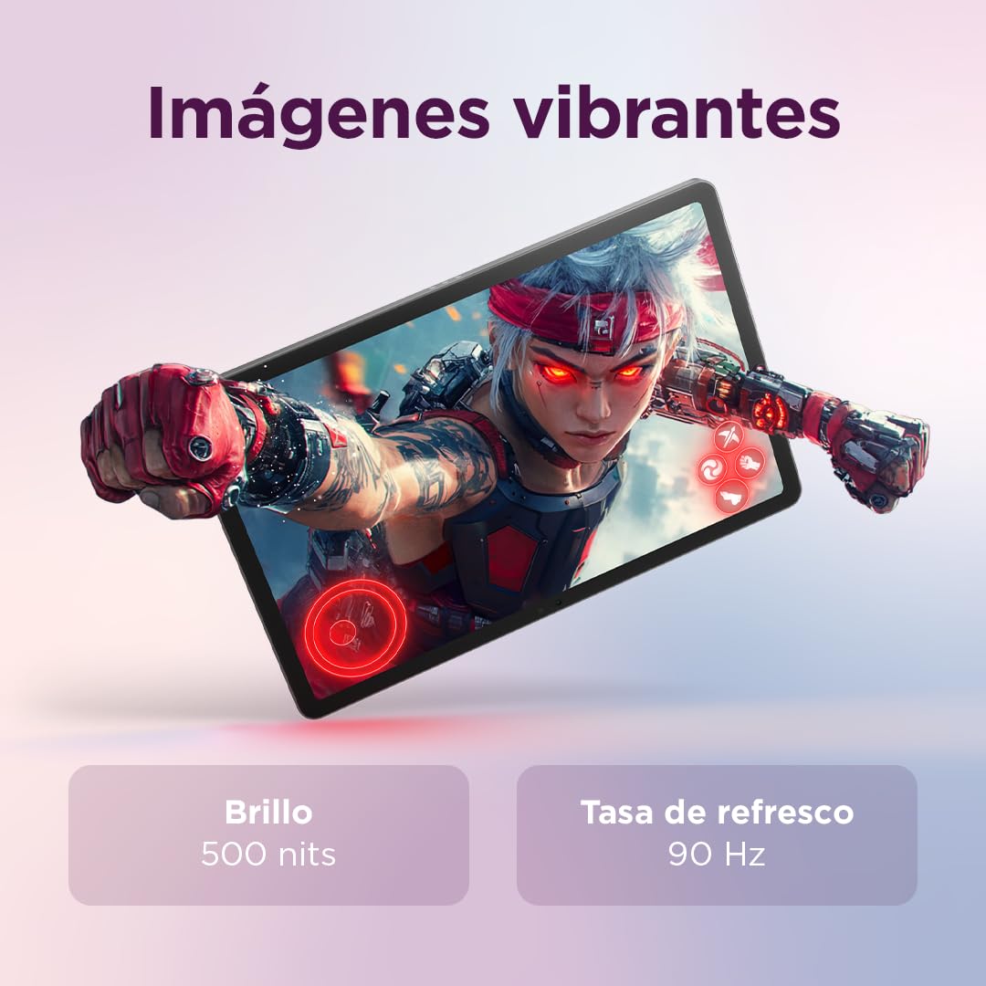 Lenovo Idea Tab – Tablet 11" 2.5K (MediaTek Dimensity 6300, 8 GB RAM, 256 GB UFS, 90 Hz, 4 Altavoces, Wi-Fi 5, Bluetooth 5.2, Android 15) Color Gris – Incluye Teclado Folio + Tab Pen — view 12