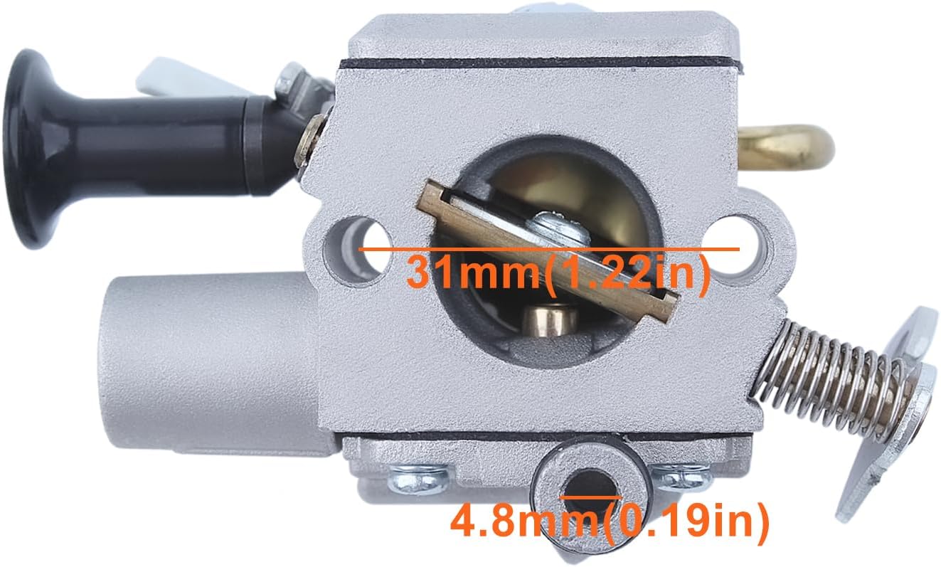 Carburetor Tune Up Maintenance Service Gaskets Kit for Stihl MS271 MS291 MS261 MS271C MS291C MS261C Chainsaw Part Zama Carb C1Q-S252, Not Applicable for C1Q-S181A and C1Q-S182A