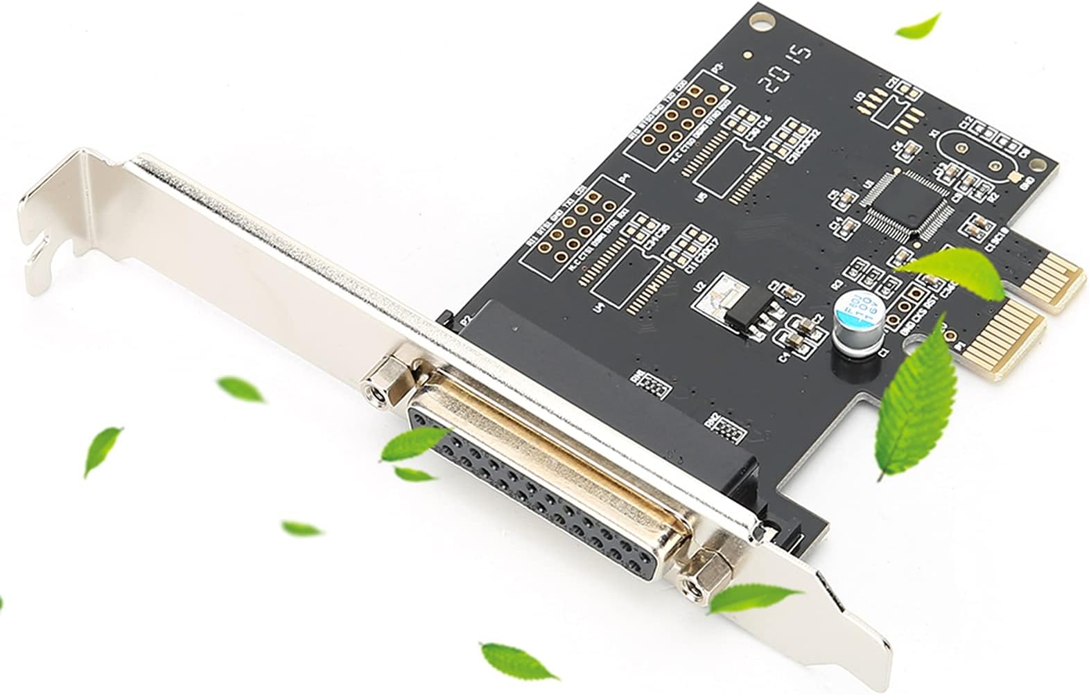 PCI E to Parallel Port Card, IEEE 1284 Certification, Reliable DB25 LPT Printer Port Adapter, Compact Design for LEGACY Printers and Scanners