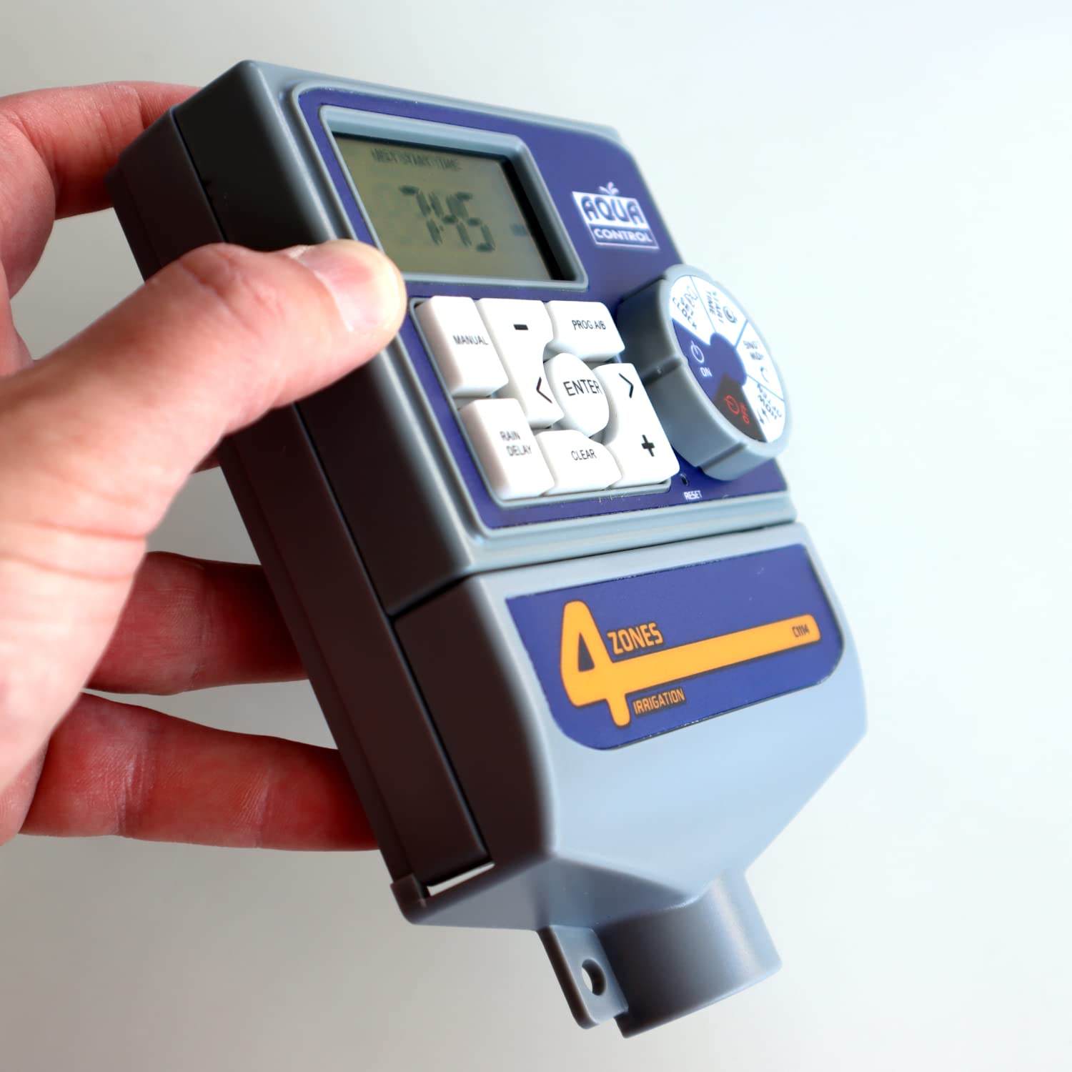 Programmateur d'Arrosage Automatique pour Jardin avec Écran LCD, 4 Zones