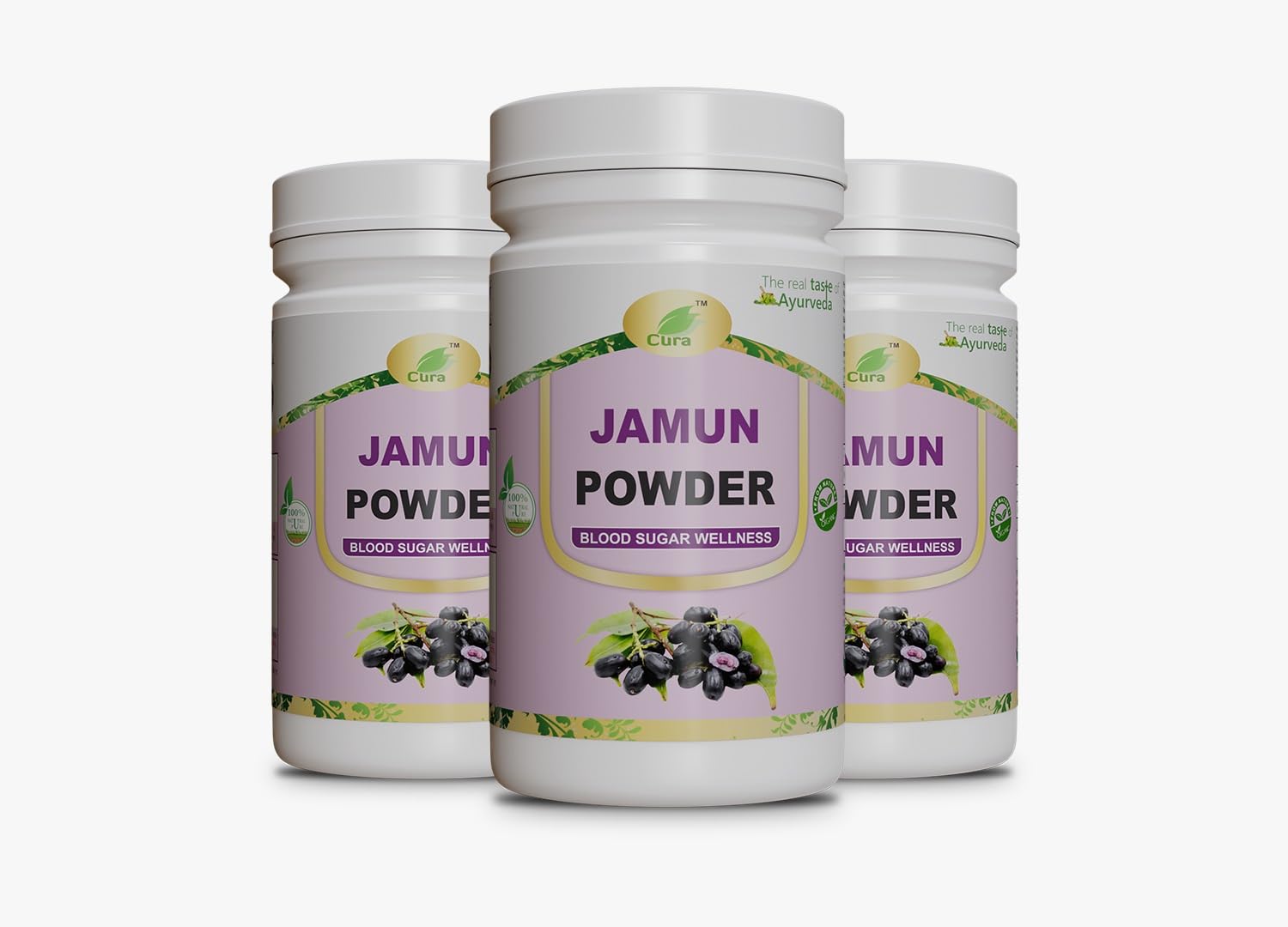 Cura Jamun Powder 300 gm | Blood Sugar Wellness | Control Blood Sugar Level |Help Improve Digestion