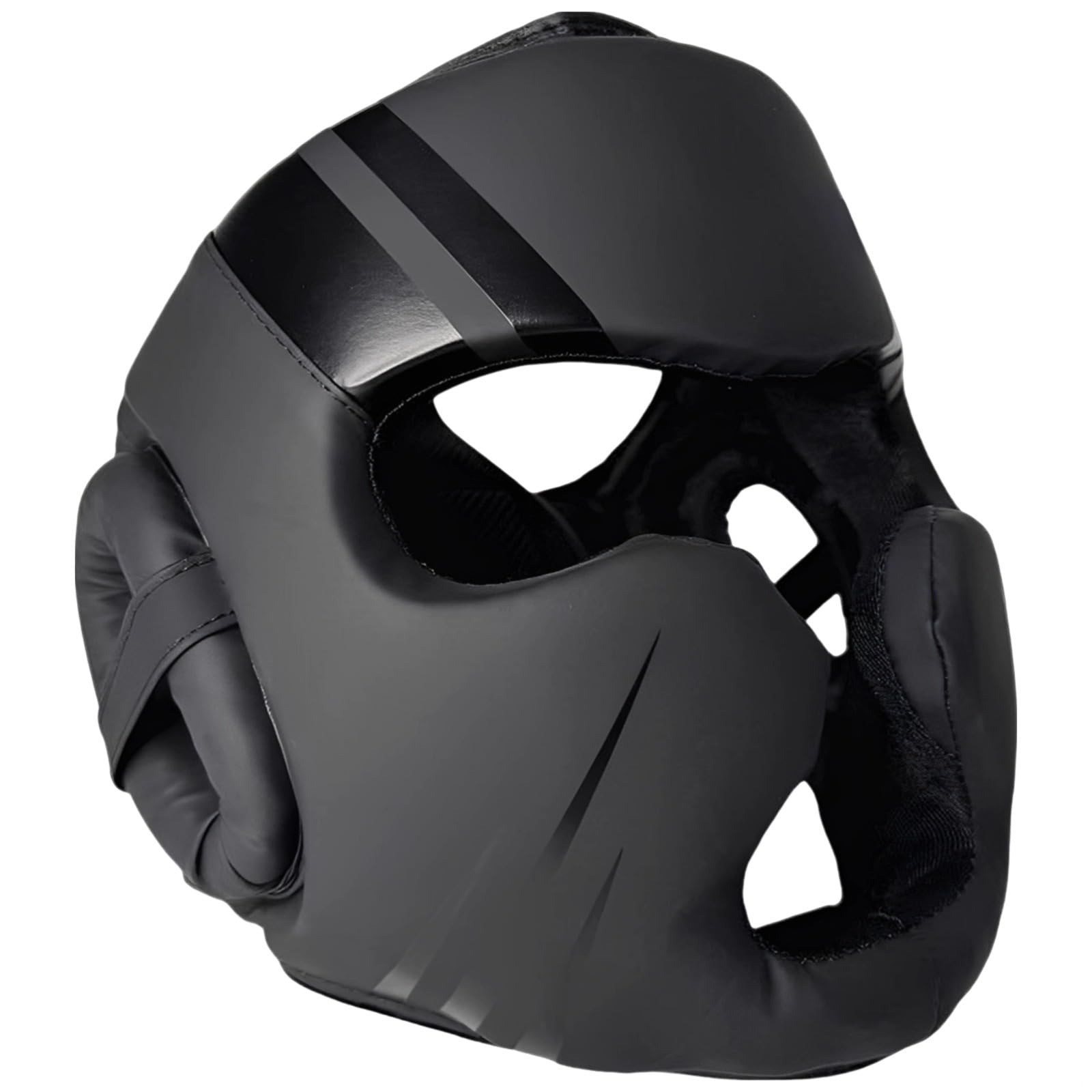 Casco ligero de Muay Thai con protección completa, 1.18 en la barra delantera, 9.84 pulgadas de ancho, casco de entrenamiento para boxeo, sparring y mamá