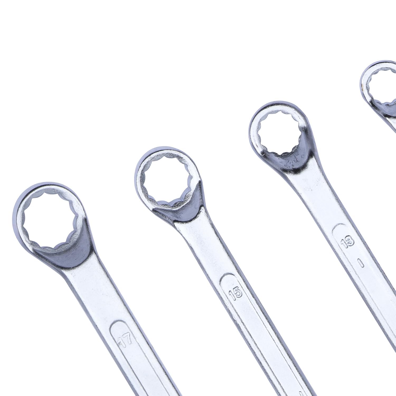REAL stf 12-Piece Chrome Vanadium Steel Ring Spanner Set β Anti-Slip Grip, Maxi-Drive System & Rust-Resistant Finish (RD-12 Pcs Set) 3