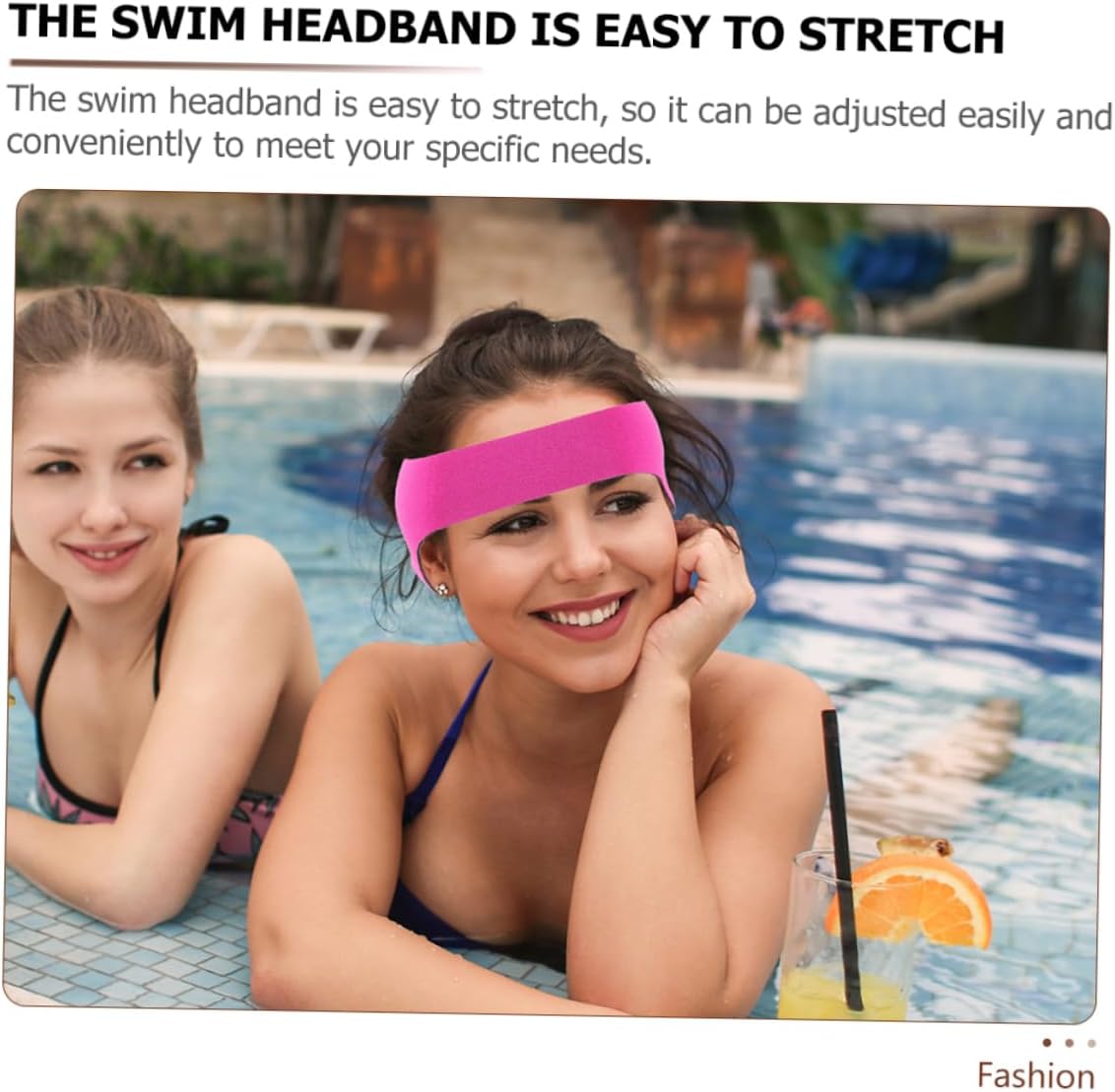 Balacoo Swimming Headband Adjustable Headband Stylish Diving Headband Unisex Sports Headband Exercise Headband