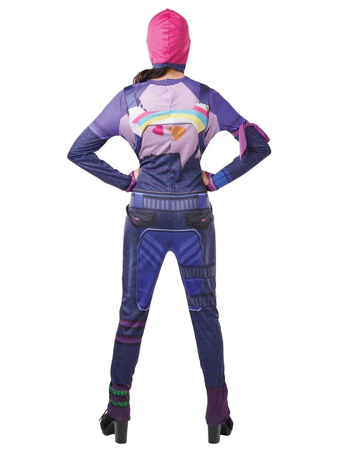 Rubie's Damski kostium Brite Bomber Fortnite