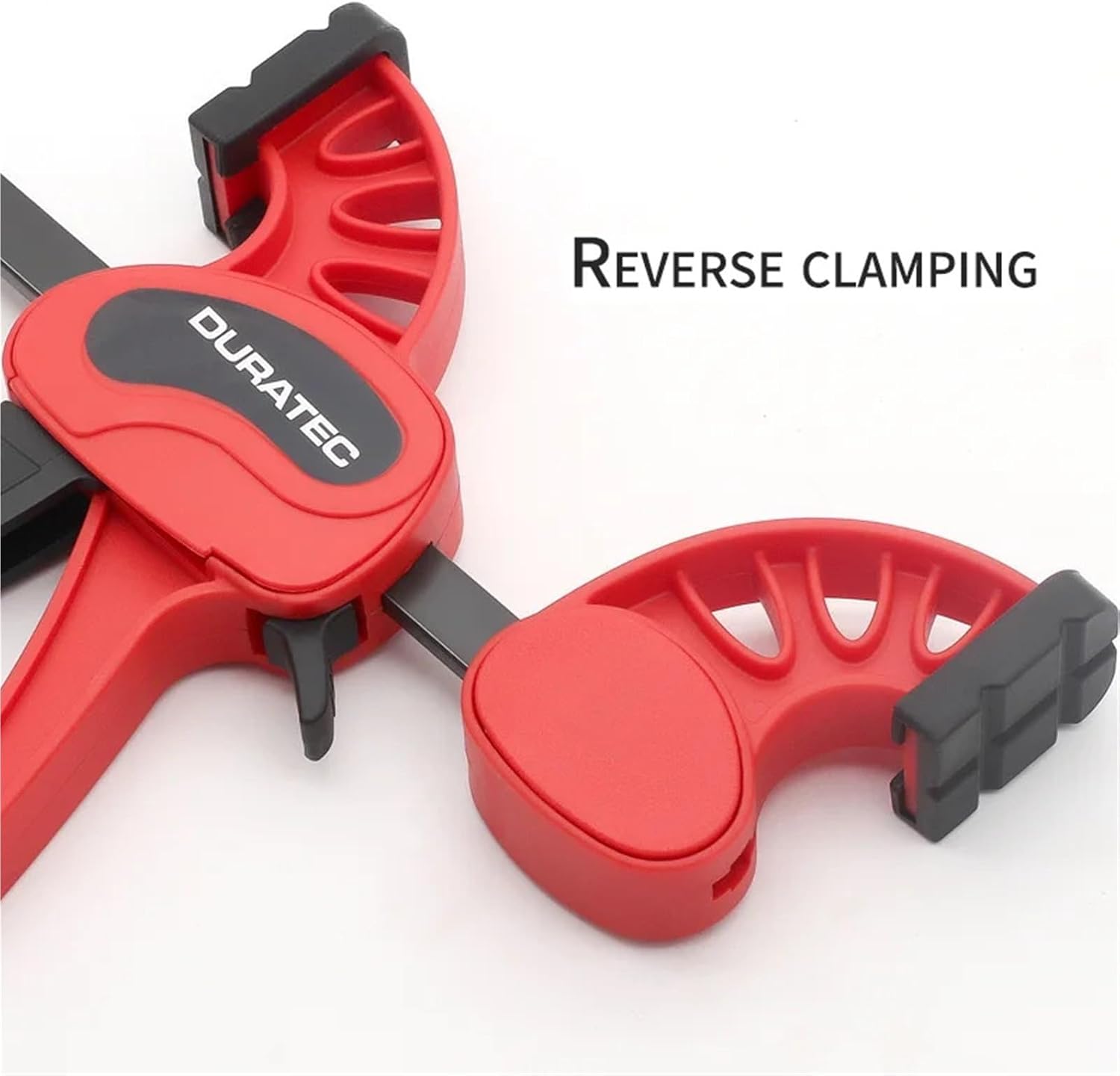 4pcs F Type Woodworking Clip Quick Grip Clamp Quick Ratchet Release DIY Carpentry Hand Tool One-Handed Traps(4pcs 6inch)