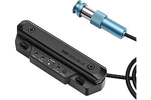 Acoustic Guitar Pickup & Rechargable Guitar Microphone.