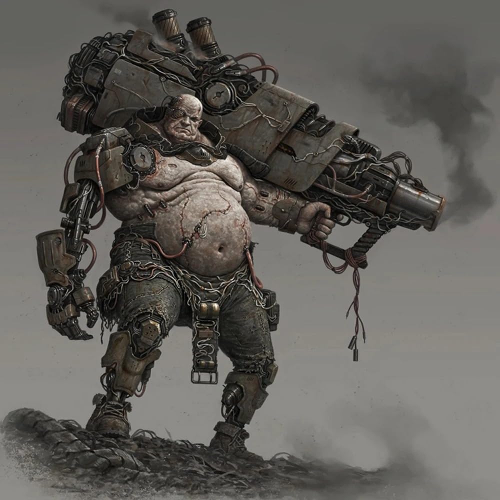 1/24 Juggernaut, Resin Model figure, Fantasy theme, Unassembled and unpainted kit