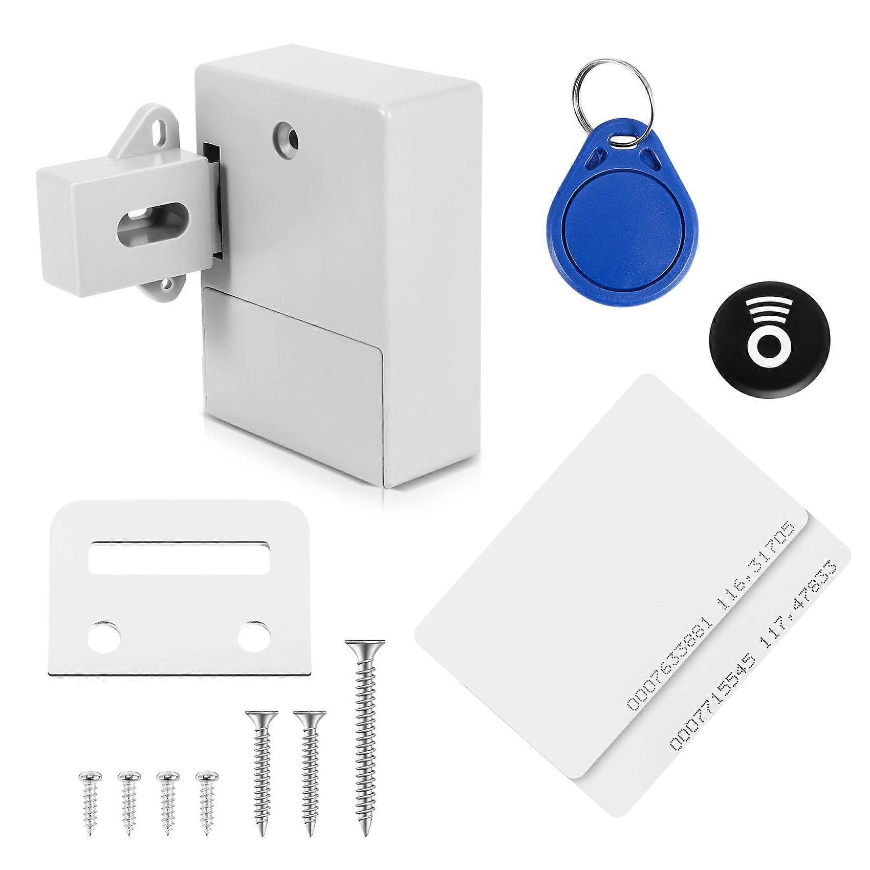 Invisible Hidden RFID Free Opening Intelligent Sensor Cabinet Lock Locker Wardrobe Shoe Cabinet Dra