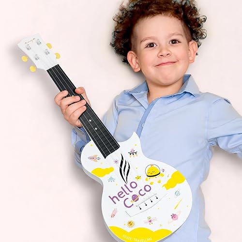 Miniatura 4 de Enya Juguetes para niños, instrumentos musicales, regalos para bebés, niñas y niños a partir de 3 años, incluye mini ukelele de 21 pulgadas,