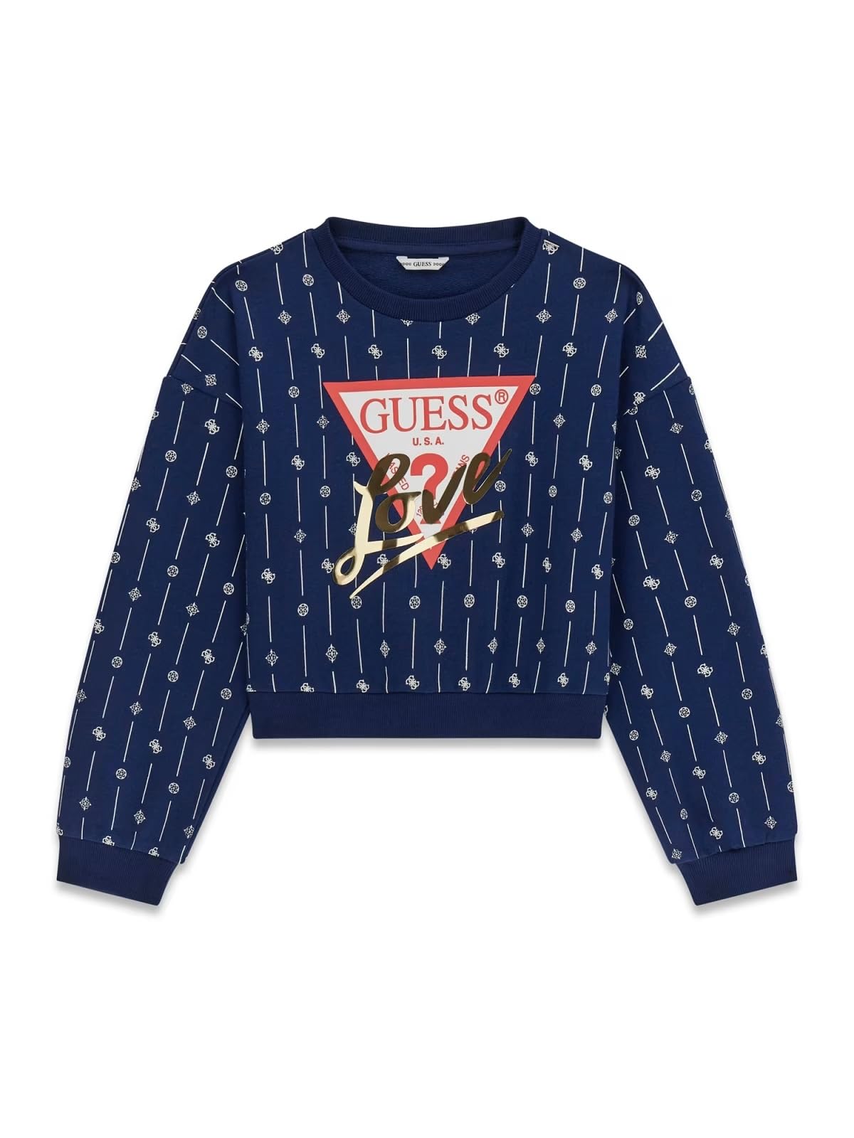 GUESS Sudadera para niña Marino