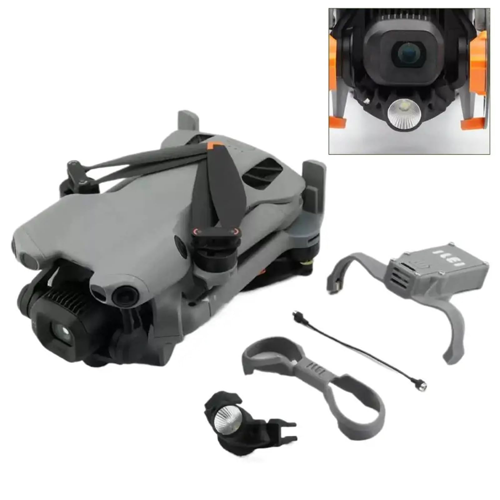 Compatibile Con DJI, Mini 5 Pro, Luce Di Navigazione Con Giunto Cardanico