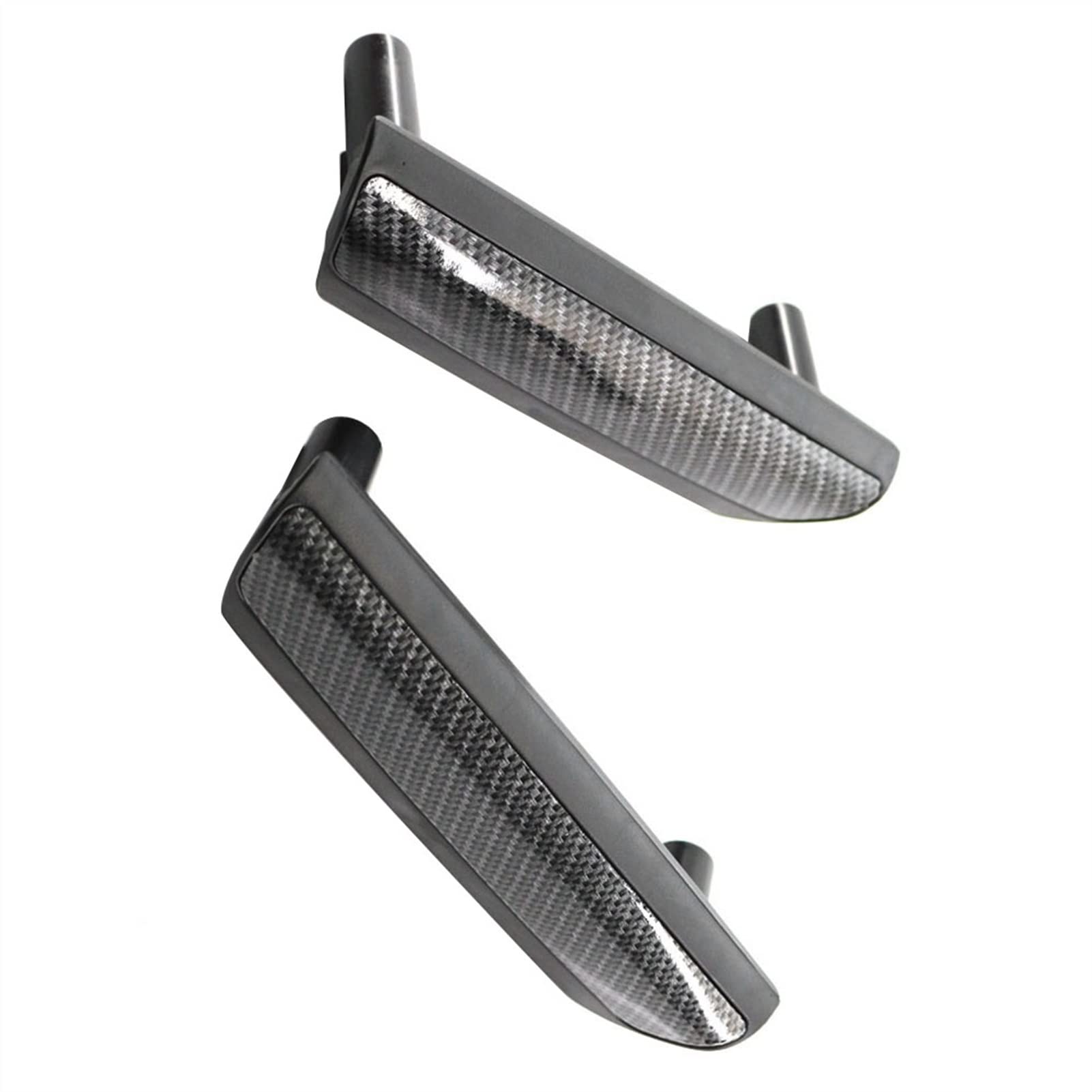 Maniglia Interna Porta Sostituzione 2× Maniglia Interna per Auto in Fibra di Carbonio per Transporter T5 per Multivan V 7H0867179 7H0867180 Auto Maniglia Portiera Interna