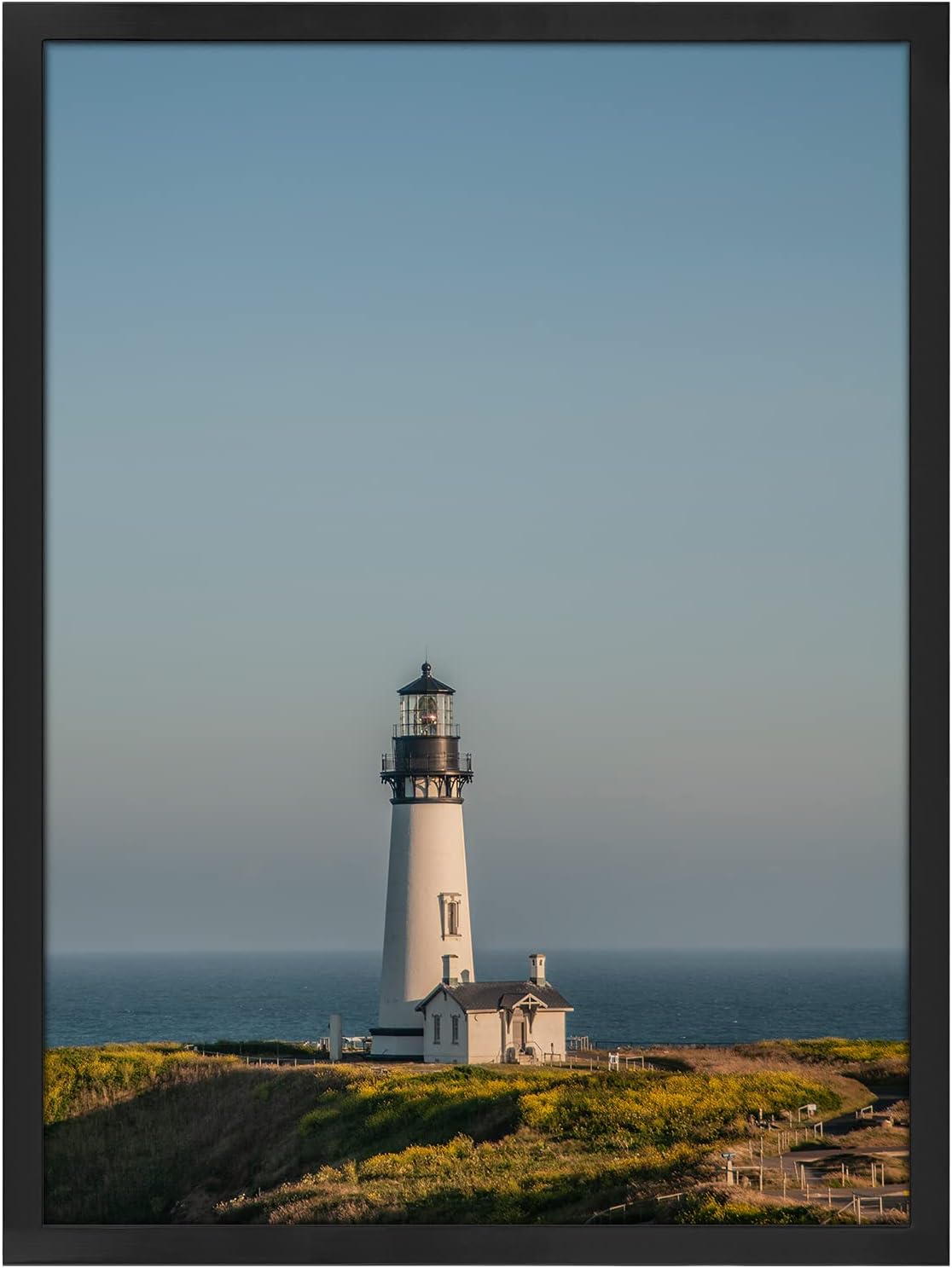 eletecpro 18x24 Picture Frame Made of Solid Wood with Glass Cover, Display 11x17/16x20 with Mat and 18x24 Without Mat for Wall Display, Black