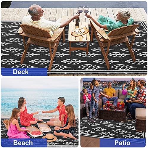 Ristow Outdoor Camping Rugs, Plastic Straw Rug Reversible Rv Patio Mats Outside Rug For Outdoors, Rv, Patio, Backyard, Deck, Picnic, Beach, Camping, Trailer (6X9Ft) #TOP7