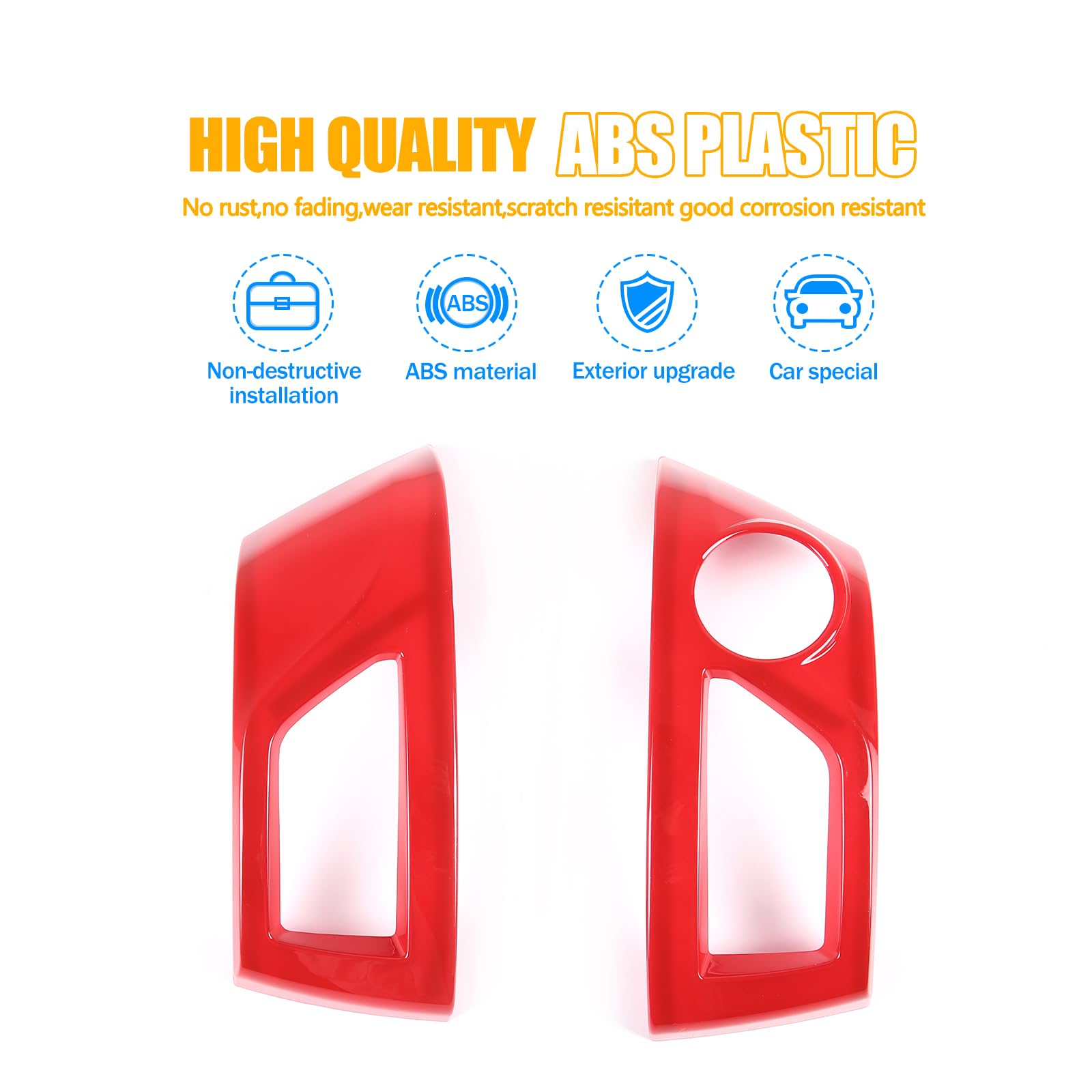 Amazon.com: LLKUANG Car ABS Central Control Dashboard Air Outlet
