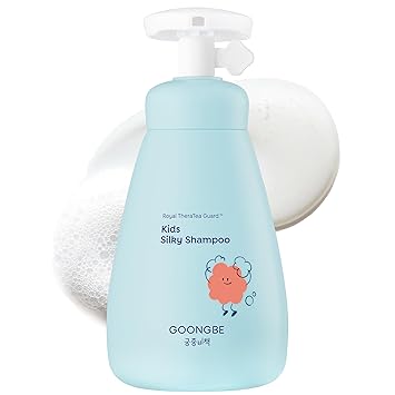 GOONGBE Kids Detangling Shampoo, Korean Silicone-Free, Frizzy Hair, 10.1oz