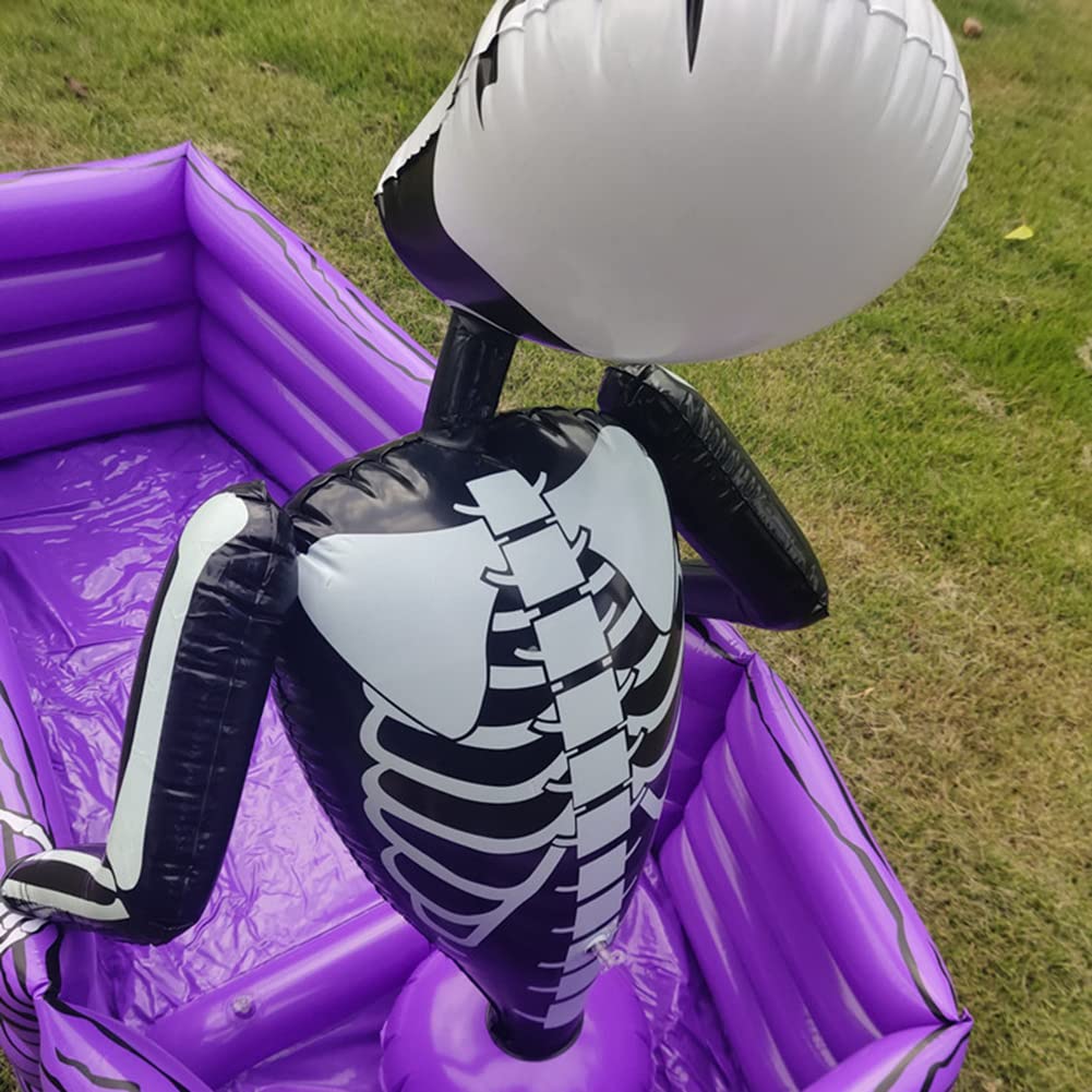 Glacière Gonflable Cercueil Vampire – Halloween – Pour Boissons – Déco Fête