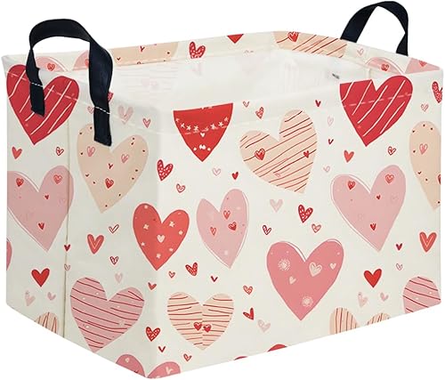 Miniatura 15 de FXOLCSHE - Cesta rectangular de animales, cesta de almacenamiento impermeable para recámara, cesta de guardería, cesta de almacenamiento para