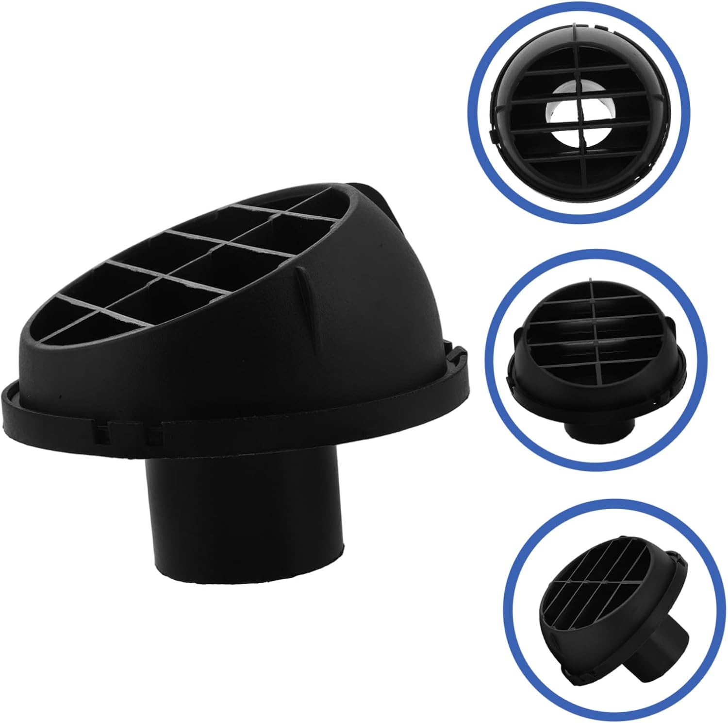 GLEAVI Warm Outlet for Car Rotatable Duct for Efficient Heating Vehicles Boats and Rvs Air Outlet for Even Heat Distribution
