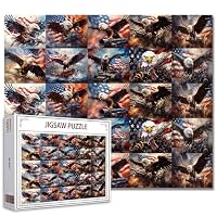 Tucocoo – Patriotic Battle Eagle 1000 Stück Puzzles für Erwachsene Ame