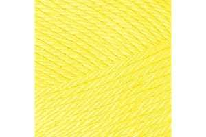 Scheepjes Catona Neon Yellow Yarn