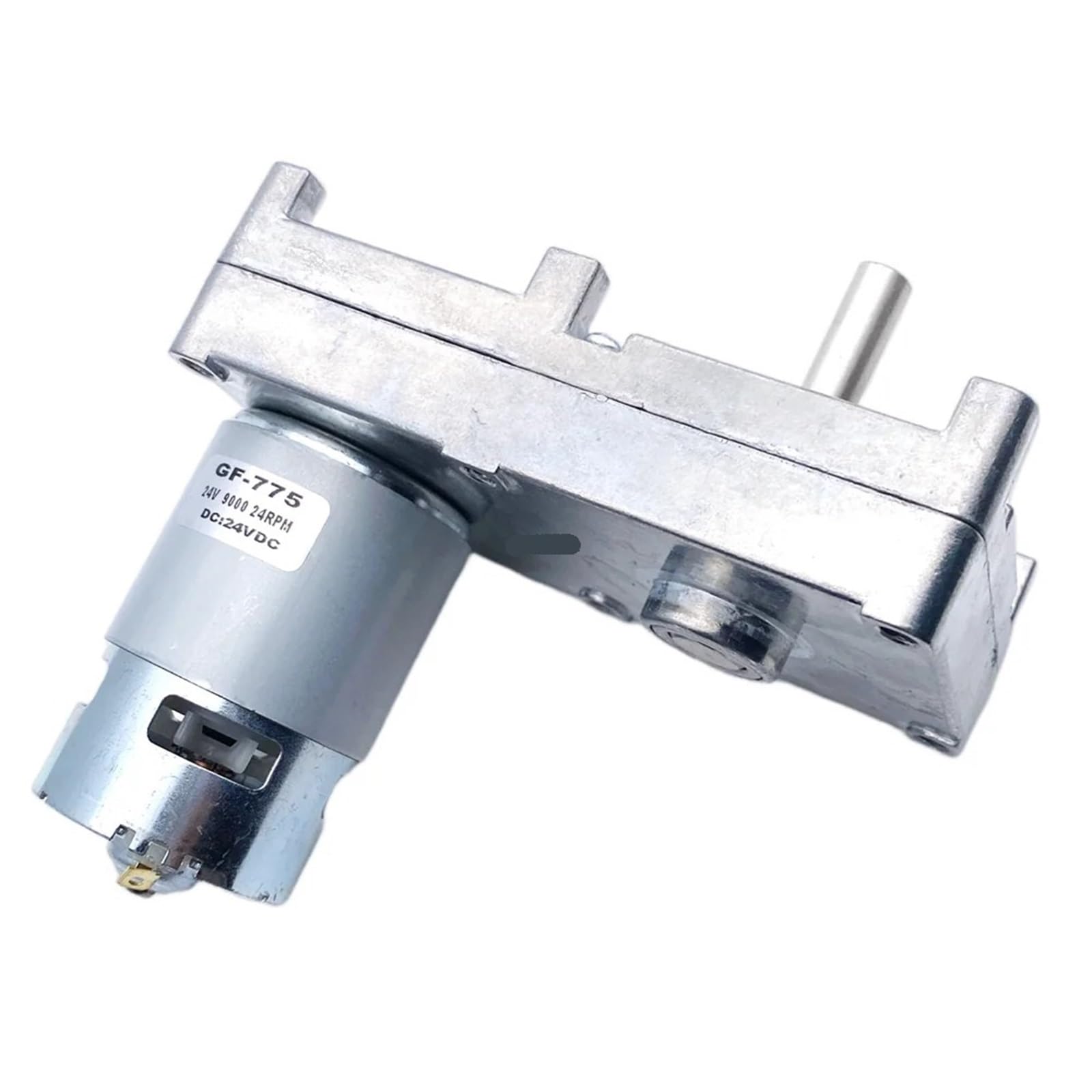 HYRBNSDLK GF-775 DC Gear Motor 6V 12V 24V 1RPM-24RPM Torque Metal General-Purpose(6V,1.5rpm)