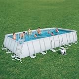 intex 732 x 366 x 132  Bestway Piscina rígida rectangular \"Trasimeno\" gran 732 x 366 cm x 132 h 193,7 kg