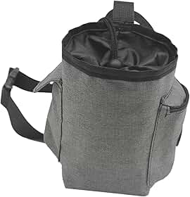 Bolsa para Magnésio de Escalada com Bolso de Cintura E Alça de Ombro, Bolsa Multifuncional com Cordão para Armazenamento de Equipamentos de Escalada,