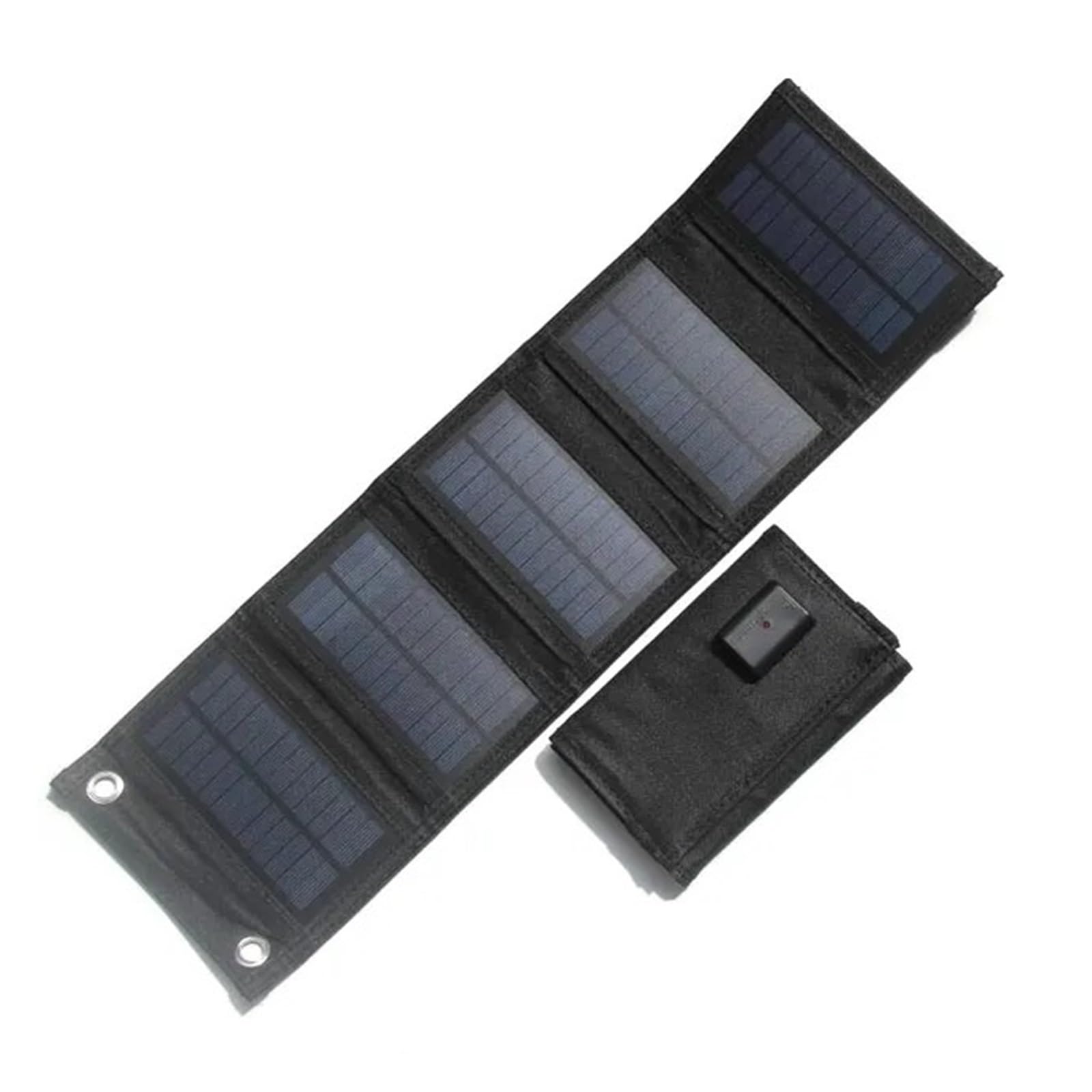 Panel solar plegable Cargador de batería portátil Puerto USB Banco energía impermeable al aire libre for teléfono PC Coche RV Barco Camping Suministro Energía Eficiente Fiable(200W Black)