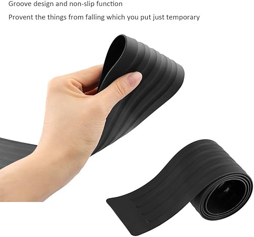 Miniatura 8 de Youngine Protector universal de goma para parachoques trasero, antiarañazos, para automóvil, camioneta, SUV, camión, 41 pulgadas