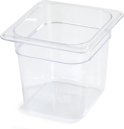 Miniatura 9 de CFS 3068303 StorPlus Sartén para alimentos de sexto tamaño, policarbonato, 2.5 pulgadas de profundidad, negro