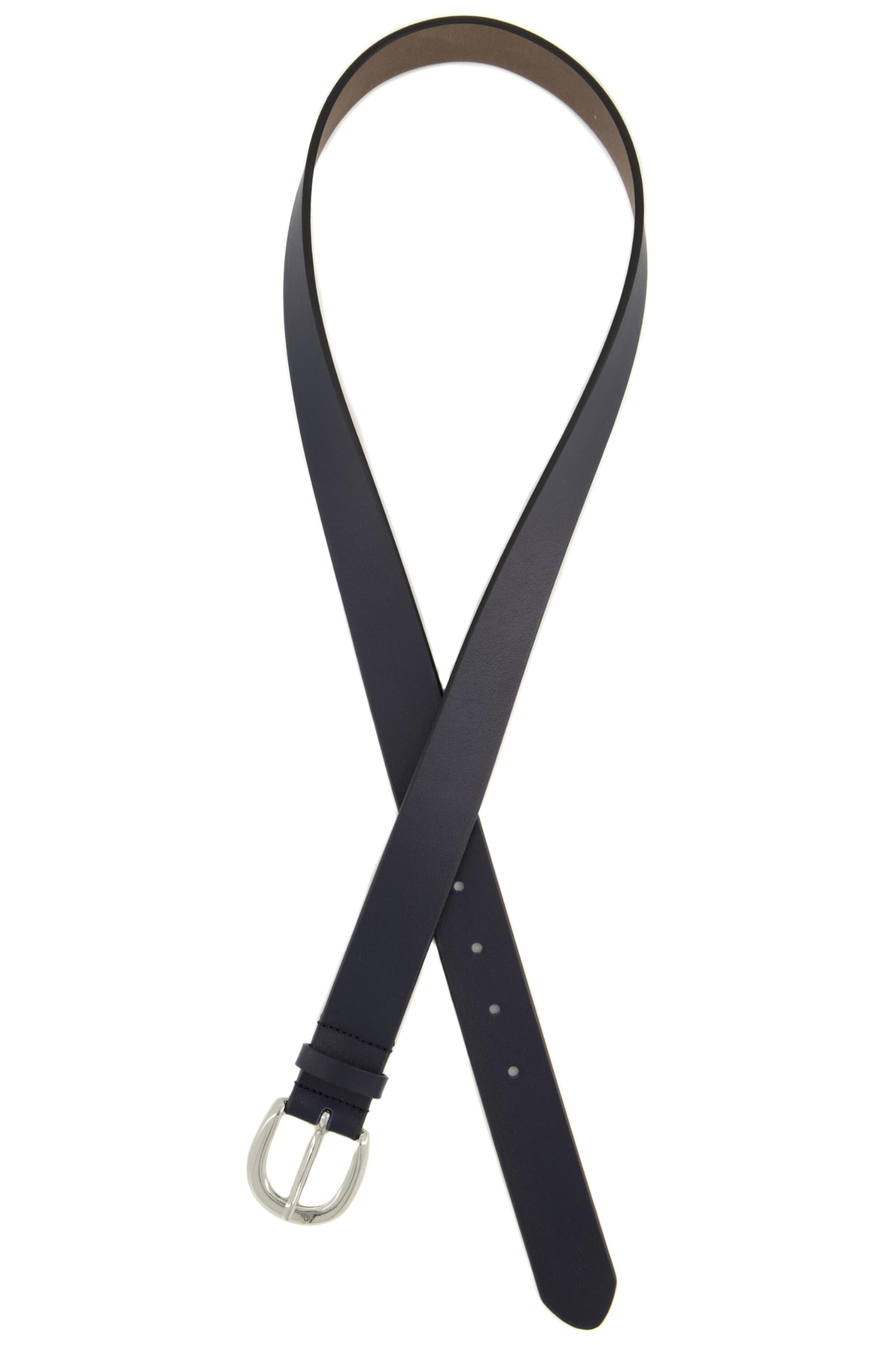 Ulla Popken Damen große Größen Übergrößen Plus Size Ledergürtel, echtes Leder 801998