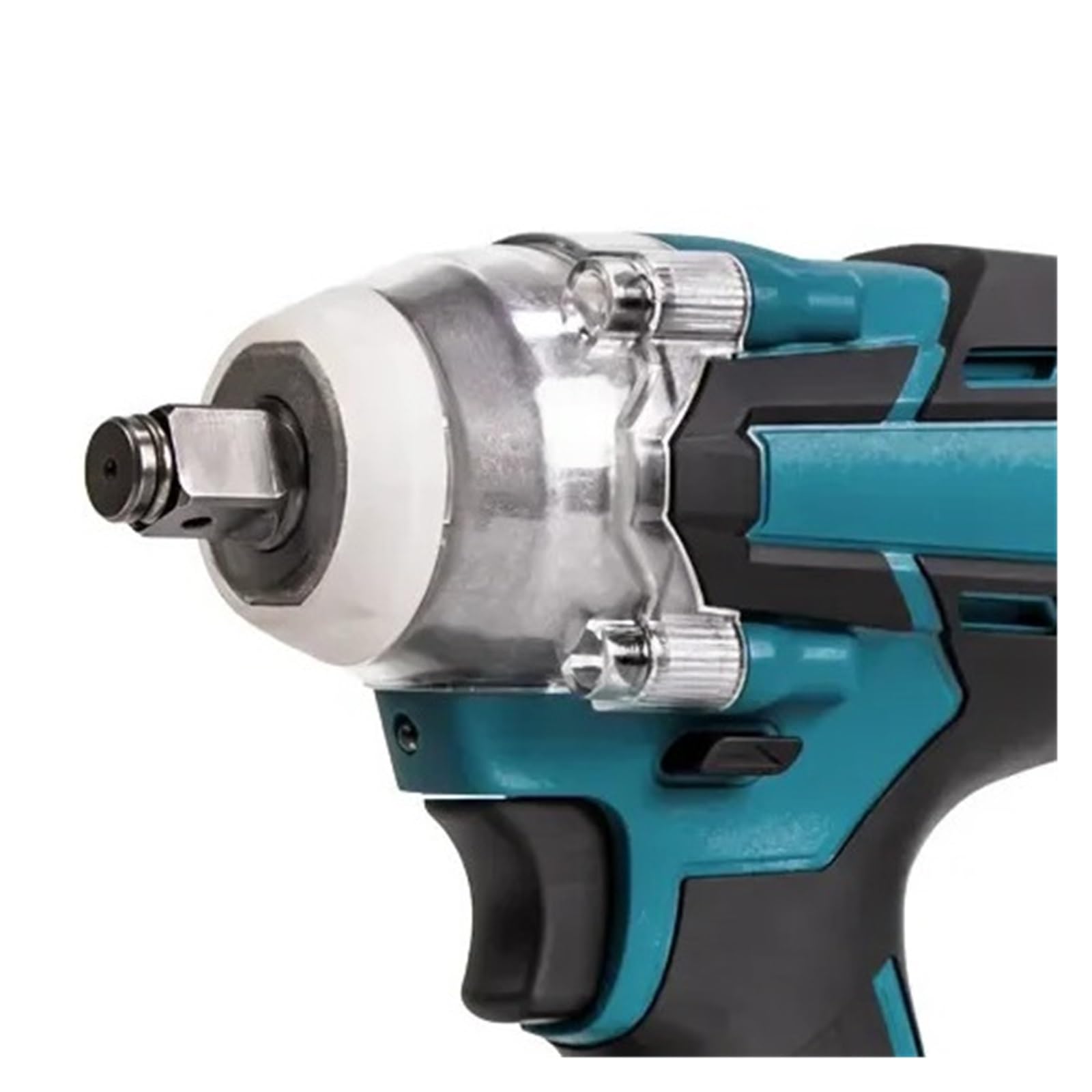 Llave de Impacto Llave De Impacto Eléctrica De 18V, Llave De Vaso Recargable De 1/2, Inalámbrica, Sin Batería, Impacto De Alta Potencia En Reparación De Automóviles(B)