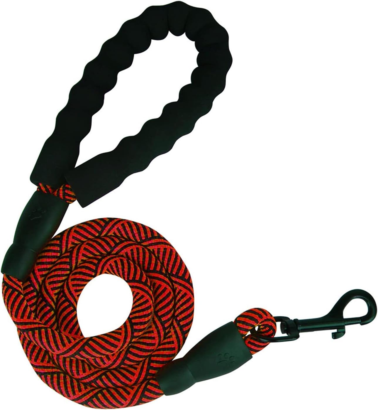 SUNESA Pet Traction Rope Pet Supplies Dog Leash Nylon Traction Rope Foam Handle Soft Comfortable Removable Snap Size Can be Adjusted Leashes Dog Leash Pet Cat Dog Leash (Color : K)
