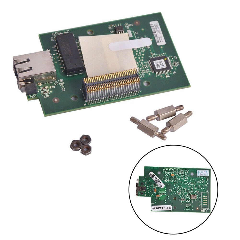 Scheda di rete per Zebra ZM400 ZM600 Internal Print Server 79823 79501-011, PCB per parte di ricambio