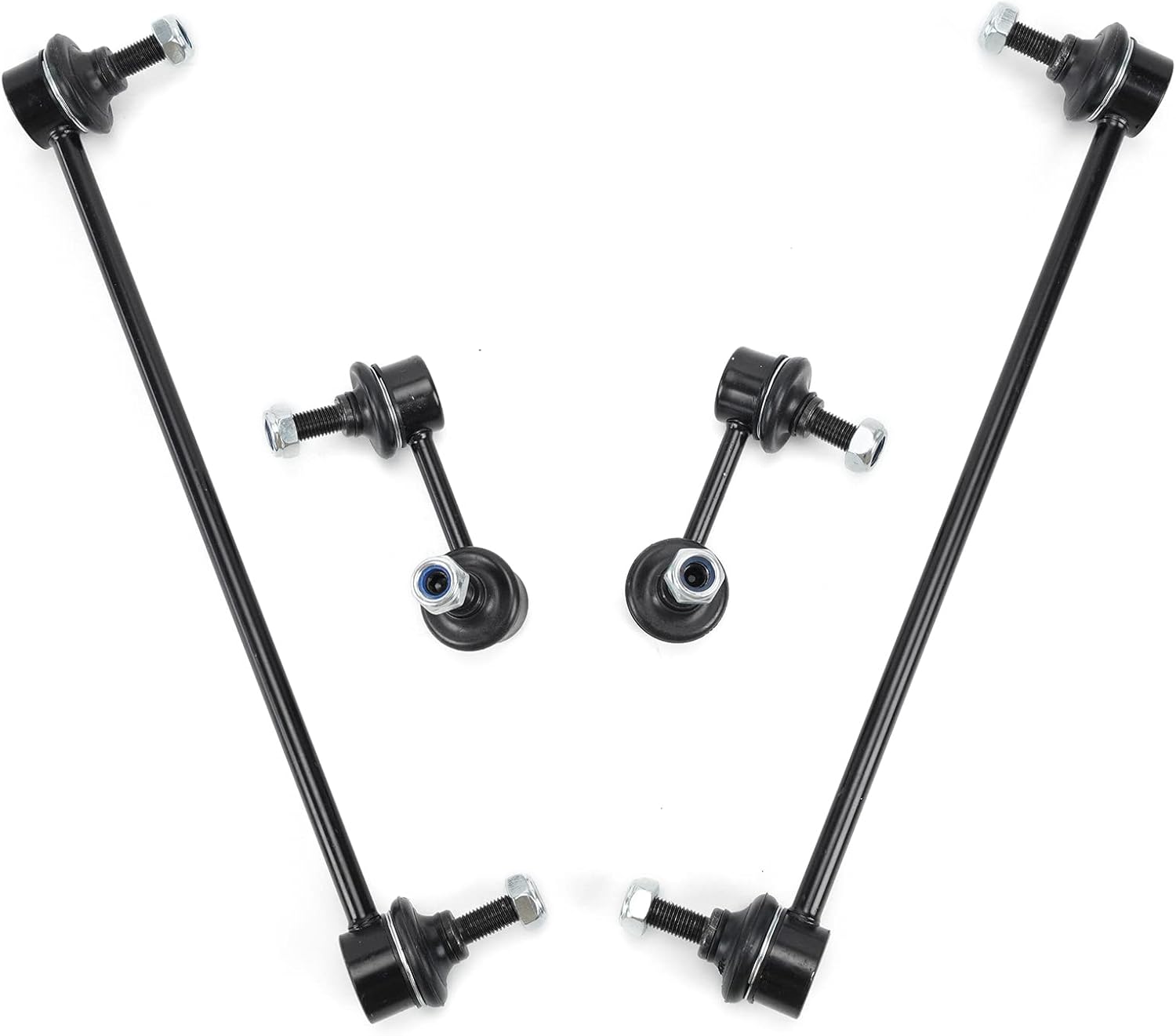 MPLUS K750604, K750605, K750125, K750126 4X Front & Rear Stabilizer Sway Bar Link Replace 2013-2019 for Acura ILX All Models, 2012-2015 for Honda Civic All Models